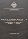 Tesis doctoral de Sonia Tllez Pea: Estudio de la frecuencia de deteccin y caracterizacin de aislados de Salmonella spp. obtenidos de reptiles y anfibios